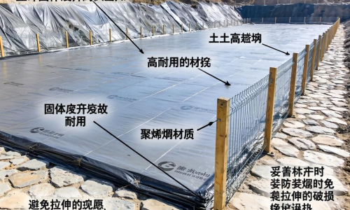 工业固体废物填埋场土工膜该如何挑选与维护？