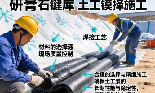 磷石膏填埋库土工膜如何选择与施工