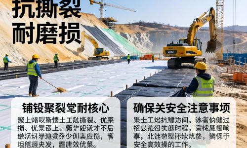 尾矿库铺设聚乙烯土工膜有哪些核心优势与注意事项?