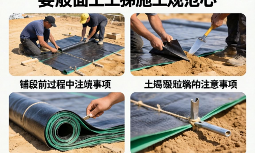 糙面土工膜施工规范有哪些？一文讲清核心要求