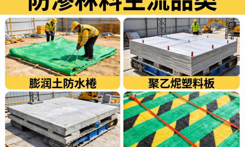 工程防渗材料有哪些主流品类 各自优势是什么
