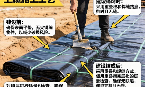 土工膜施工工艺有哪些要点？看完这篇全明白