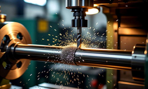 加长杆车床加工