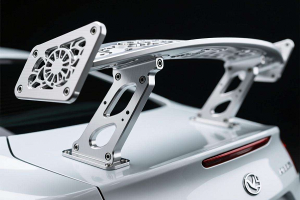 汽车电动尾翼支撑臂CNC加工