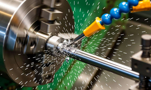 旋转轴车床加工