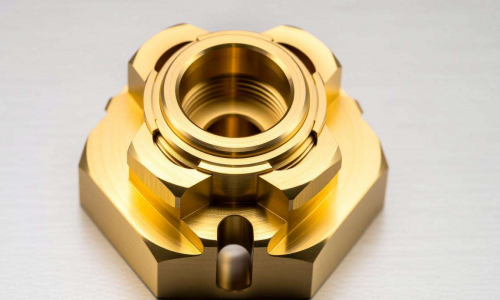 小批量CNC加工黄铜喷嘴座