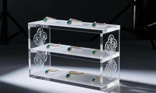 小批量CNC加工亚克力珠宝展示架 小批量CNC加工亚克力珠宝展示架