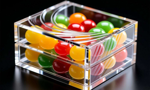 小批量CNC加工亚克力糖果盒 小批量CNC加工亚克力糖果盒