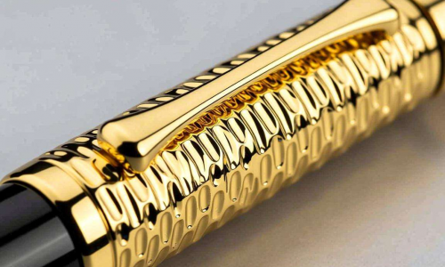 小批量CNC加工黄铜钢笔笔夹