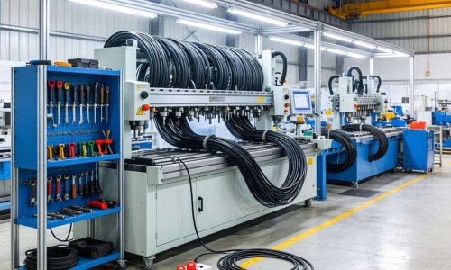 线束加工落地式设备：高效精准赋能，开启行业智造新征程