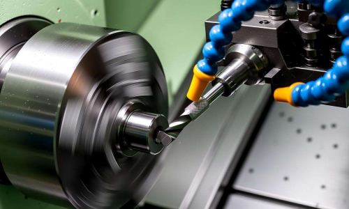 气动元件车床加工