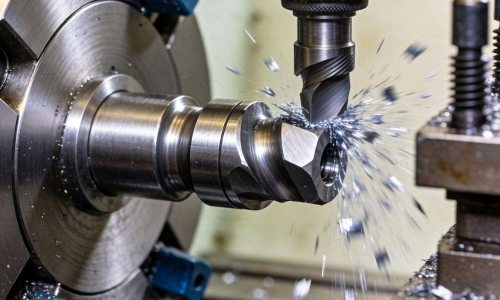 模具导柱车床加工