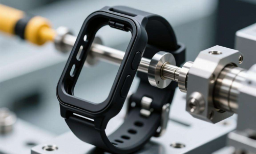 小批量CNC加工ABS智能手环壳