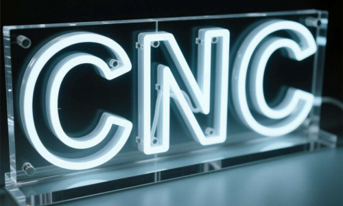 小批量CNC加工亚克力发光字