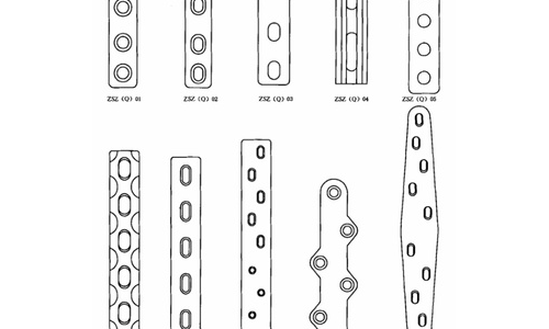 小批量CNC加工钛合金骨板 小批量CNC加工钛合金骨板