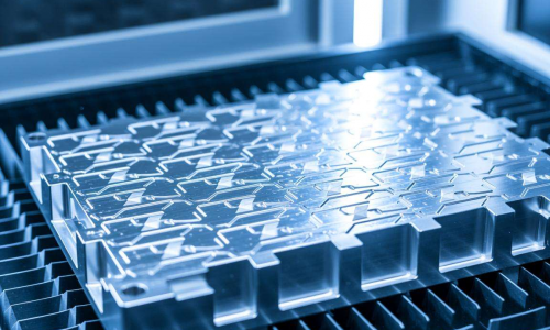 小批量CNC加工铝合金汽车水冷板 小批量CNC加工铝合金汽车水冷板