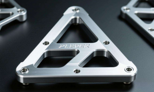 小批量CNC加工铝合金摩托车三角台