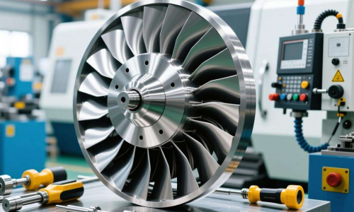 小批量CNC加工钛合金涡轮叶片