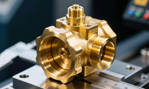 小批量CNC加工黄铜减压阀体 小批量CNC加工黄铜减压阀体