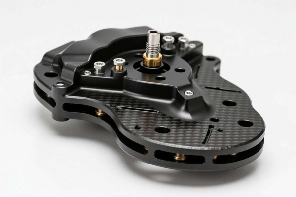 汽车电子驻车卡钳支架CNC加工