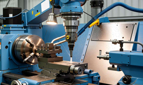 四通车床加工