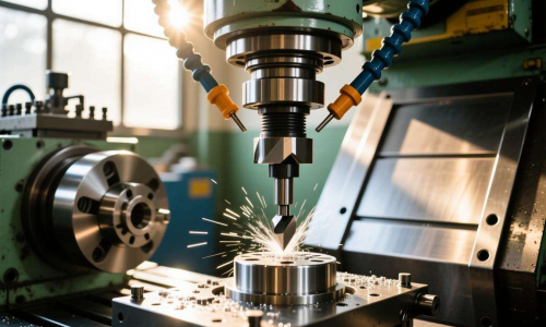 机器人零件车床加工