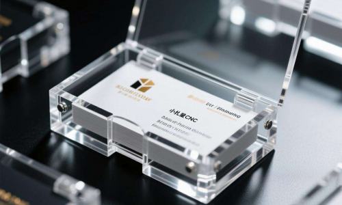 小批量CNC加工亚克力名片盒