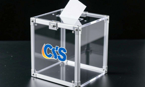 小批量CNC加工亚克力投票箱